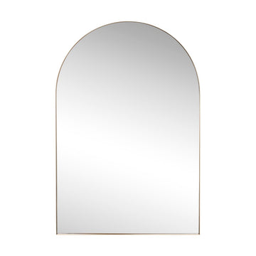 Elodie 24 in. W x 36 in. H Medium Arched Metal Framed Wall Mounted Mirror - JONATHAN Y
